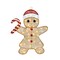 32 Inch H Set of 2 Heart Shaped Gingerbread Men with Box 50L Warm